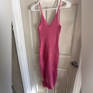 Shein sexy split hem dress